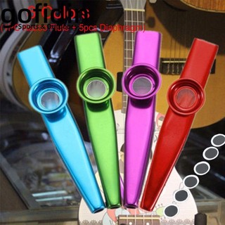 gofidin Kazoo Kim Loại Cho Các Bữa Tiệc|Set 5 Phụ Kiện Thời Trang Bằng Nhôm Nhiều Màu Sắc Cho Bé