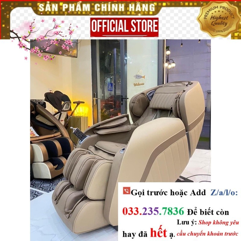 >Sale< Ghế massage toàn thân OKINAWA OS900 công nghệ 4D MAX