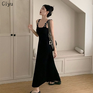 Giyu Chic váy nữ Đầm Body Cho thời váy Cute Comfortable Vintage Dễ thương WLQ2410SOP 5Z240201