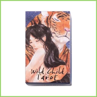Wild Child Tarot Oracle Card Bí ẩn Bói toán Tarot Thẻ Nữ Cô gái Tài lộc Kể Board Game Tiếng Anh yikuavn