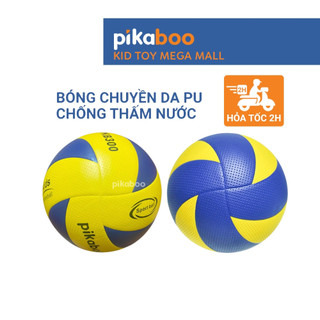 Quả bóng chuyền dành cho trẻ em và người lớn Pikaboo chất liệu da PU cao cấp chống thấm nước bền bỉ an toàn