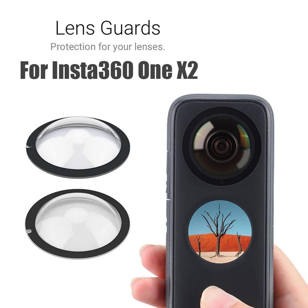 Ống Kính Bảo Vệ Cho Insta 360 ONE X2 Dính Ống Kính Bảo Vệ Dual-Lens 360 Mod Cho Insta 360 ONE X2 Bảo