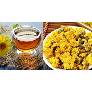 [ Giá dùng thử ]Trà Hoa Cúc Sấy khô Thượng Hạng Nguyên Bông Tự Nhiên Tâm An - Dược Liệu Hoà Bình