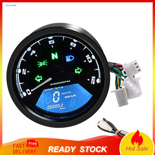 Pemg 8-18v đa năng lcd kỹ thuật số máy đo tốc độ đồng hồ đo tốc độ đồng hồ đo đồ dùng xe máy