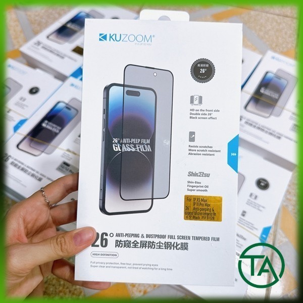 { ẢNH THẬT} Cường lực Full KUZOOM chống nhìn trộm hàng như hình.