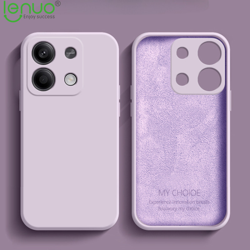 Ốp Điện Thoại Lenuo Cho Redmi Note 13 Pro Plus Poco F6 X6 M6 Pro 4G 13 Pro+ 5G Ốp Lưng Vỏ Silicon Lỏng Siêu Mỏng Mềm Chống Sốc