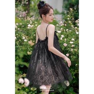 Đầm hai dây hoa babydoll COCOBEBE