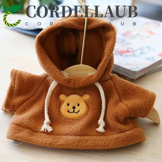Cordellaub búp bê quần áo phụ kiện búp bê vịt vàng 30cm đồ chơi nhồi bông động vật búp bê gấu bông vịt quần áo búp bê