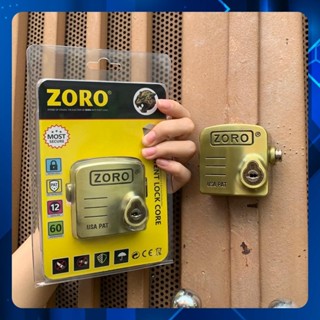 Ổ khóa chụp bát cửa ZORO chống cắt toàn diện phiên bản mới chống gỉ kháng nước chìa xe hơi