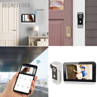 SecretLock Hệ thống liên lạc video cửa Chuông trực quan thông minh Điện thoại cho căn hộ văn phòng Villa House