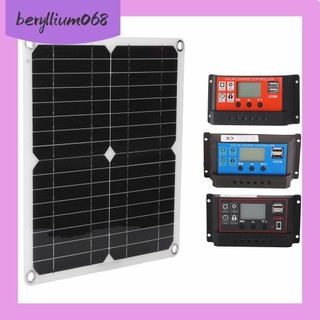 Beryllium068 Bộ bảng điều khiển năng lượng mặt trời 15W USB kép DC 100A Pin cho pin thuyền ô tô