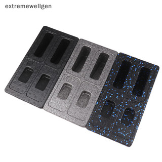 [Extremewellgen] Khối nêm Squat Có thể điều chỉnh chống trượt Squat Ramp Deadlift Wedge Bắp chân cáng Slant Board Sức mạnh cho công cụ Squat và Deadlift LLF