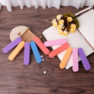 100 / 180 dụng cụ chà nhám đệm bọt biển đánh bóng tập tin móng tay nghệ thuật đầu làm móng tay khối