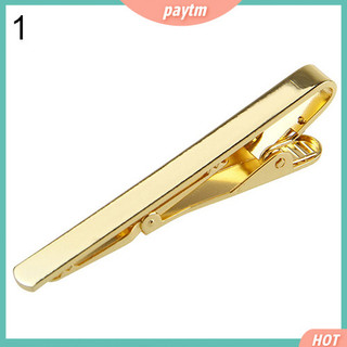 Ptm nam bạc / vàng đồng sang trọng cà vạt cà vạt thanh khóa kẹp chính thức dịp kẹp pin