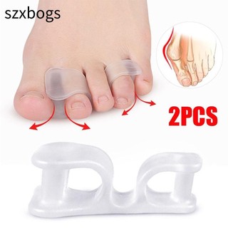 szxbogs Co Giãn Mũi Corrector Có Thể Tái Sử Dụng Chăm Sóc Bàn Chân Tách Ngón Chân Bộ Chia Bunion Bảo Vệ Trong Suốt Giảm Đau 2 Chiếc