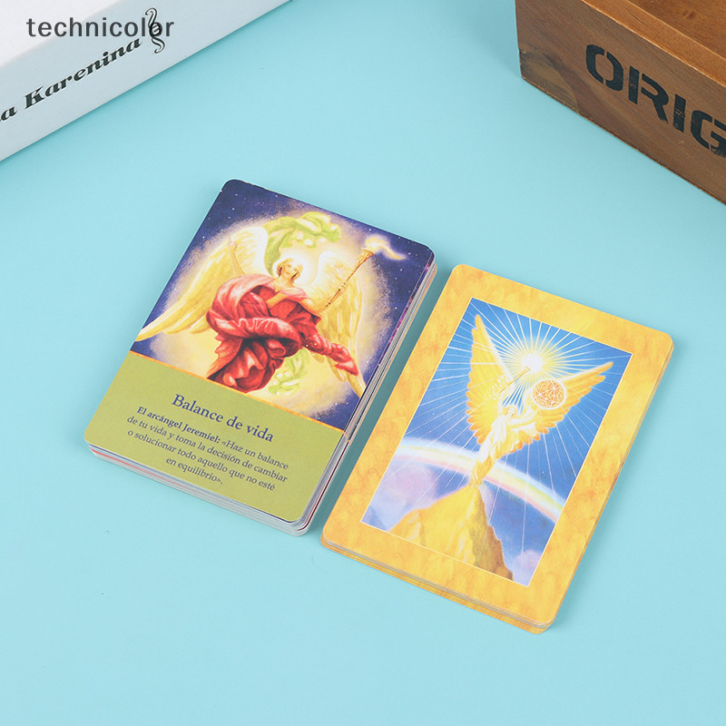 Bán Mới Tarot Tây Ban Nha Archangel Oracle Cards Tarot Table Board Game Card Deck Shop