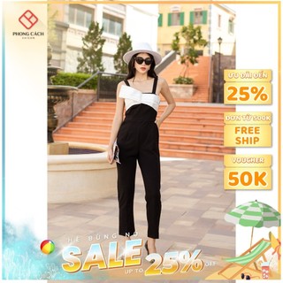 Jumpsuit dây nơ sành điệu SJ1127 - Phong Cách SAIGON