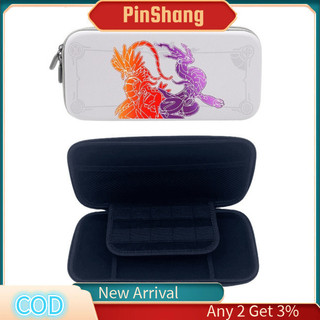 Pinshang Túi Bảo Quản Tương Thích Cho Nintendo Switch Oled Di Động Thời Trang Pokemon Cứng Túi Du Lịch