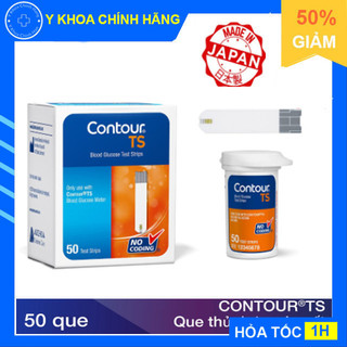 Que Thử Đường Huyết Contour TS (Hộp 50 que)- date xa