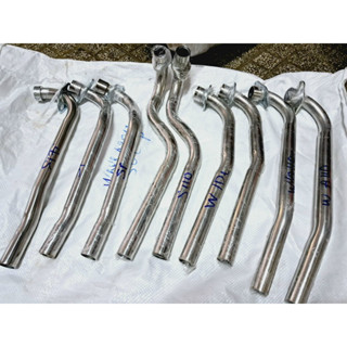 Cổ Pô Inox 27mm Sirius, Dream, Wave hàn lắp ráp pô zin