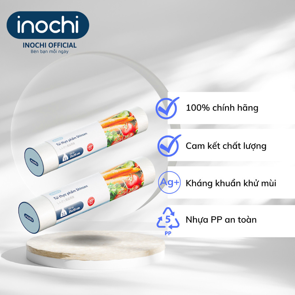 Ikishop_Túi thực phẩm Shinsen Inochi 1.4L,3L