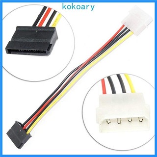 Kok 4 Pin IDE Molex Sang Serial Ổ Cứng Nguồn Điện Cáp Nối Dài 4P Sang Ổ Cứng Adapter Cáp Chuyển Đổi