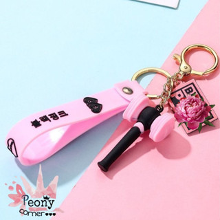 [Có quà tặng kèm] Móc Khóa BP Có Name Tag Siêu Xinh Lightstick Idol Lisa Jennie Jisoo Rose Blink Rosé đèn cổ vũ