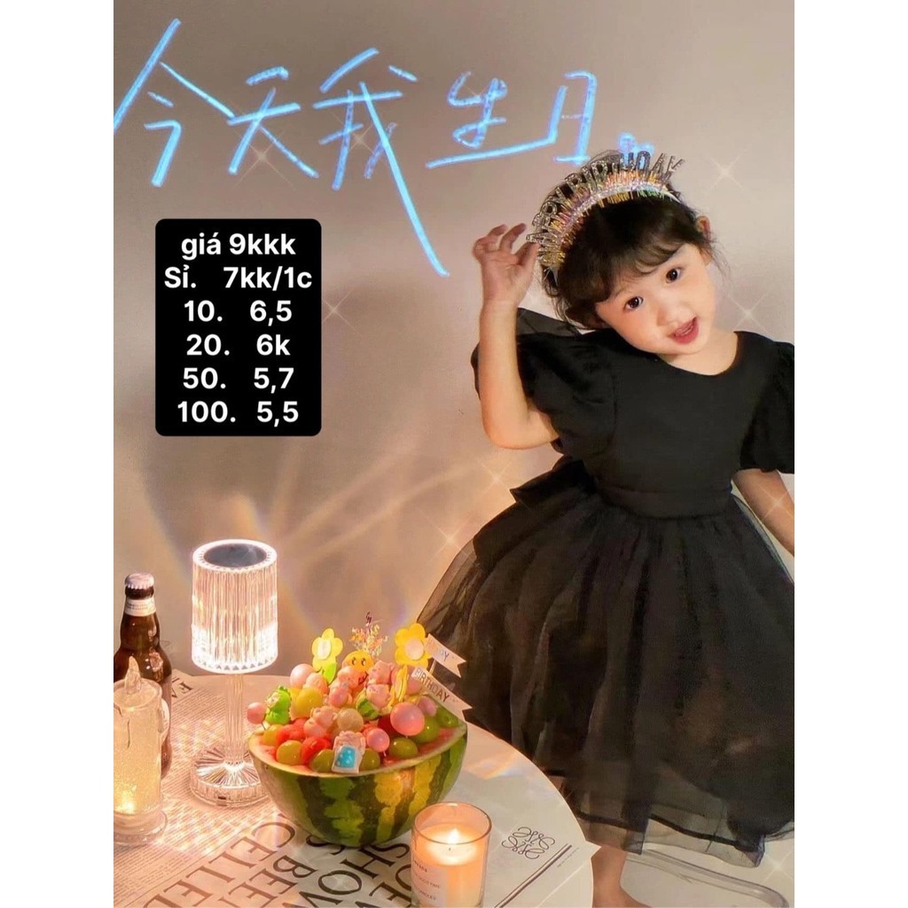 (Bán buôn-chuyên sỉ) Bờm,Cài Tóc Happy Birthday