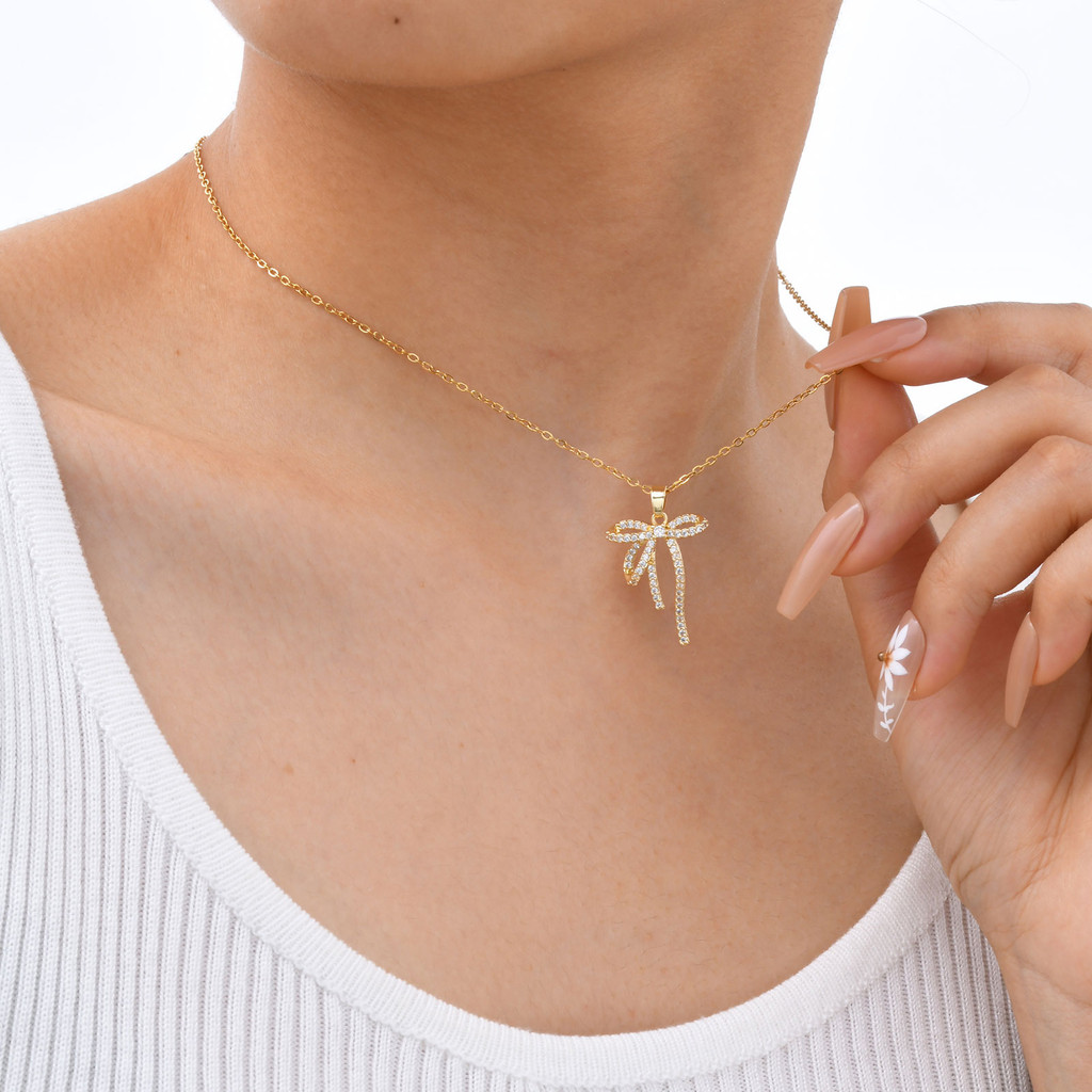 Meaeguet Callie Ribbon Coquette Bộ sưu tập Emilie Ribbon Vòng cổ Shop Callie