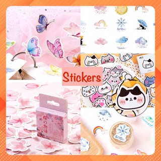 Stickers trang trí album ảnh, mũ bảo hiểm, cốc, quà tặng,.. (HÀNG LOẠI ĐẸP) nhiều phong cách lựa chọn