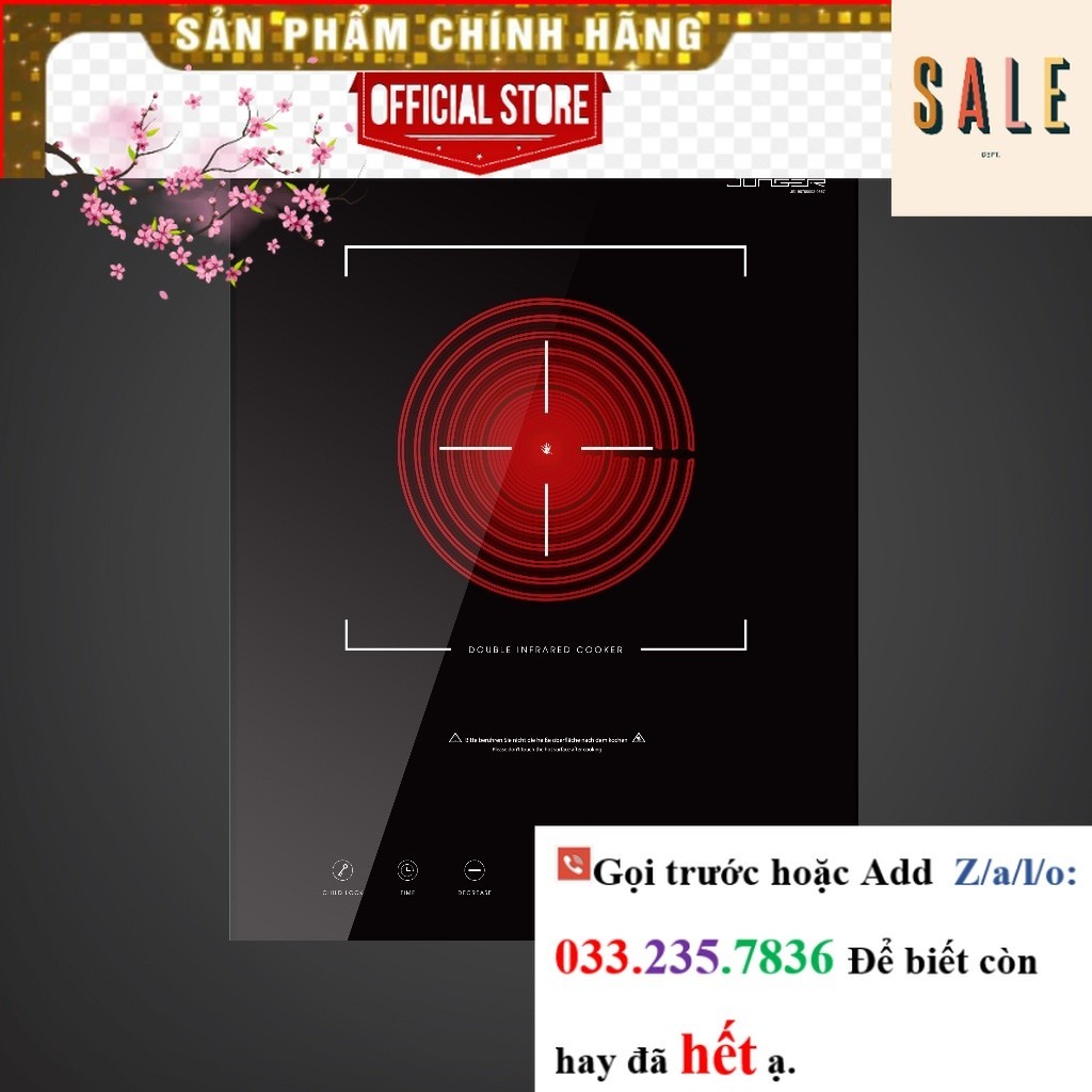 SỐc Bếp hồng ngoại đơn Junger MT-92 Công suất 2200W