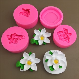 [Còn hàng] Hoa Sen 3D Khuôn Silicon Bánh Ngọt Fondant Dụng Cụ Trang Trí Làm Kẹo Sô Cô La