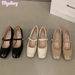 Giày cao gót nữ Mary Jane hương thơm nhỏ giày cao gót cổ điển