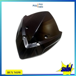 Mão ốp đầu chắn gió Winner X mẫu cụp màu đen bóng trang trí làm đẹp xe
