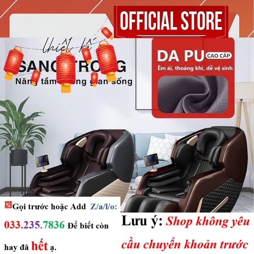 Ghế Massage toàn thân Nhật Bản OKINAWA OS 123 <NeW>