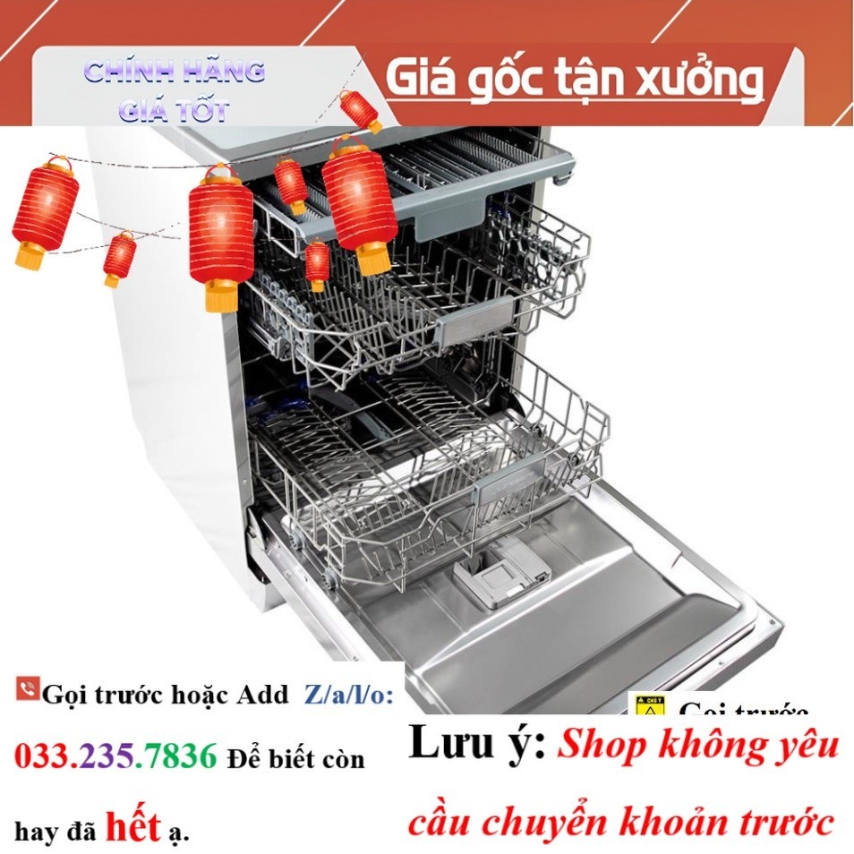 <new> Máy rửa chén Junger DWJ-600 2400W - Mới  Hàng chính hãng tặng bộ nồi Đức