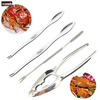Dụng cụ ăn cua hộ gia đình lột cua kẹp tạo tác mở cua kéo để ăn cua cua cua lông cua