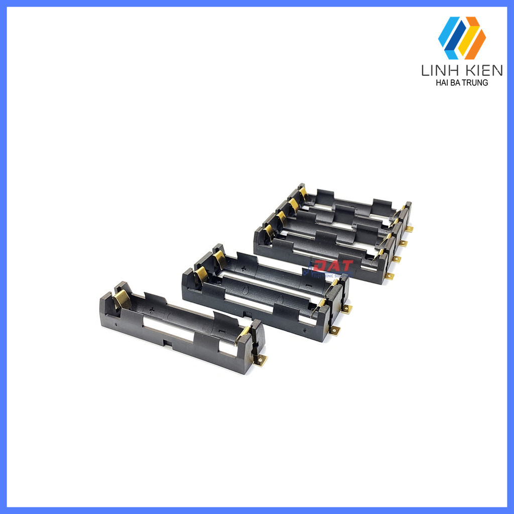 [Có sẵn] Đế pin 18650 chân hàn SMD VS2