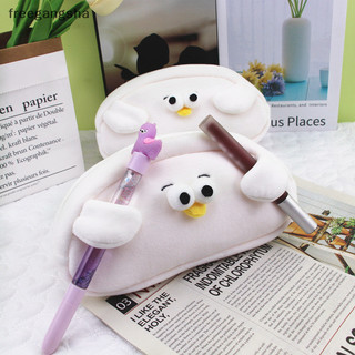 [Freg] Hộp đựng bút chì hình con mòng biển hoạt hình Kawaii Dung tích lớn Túi đựng sang trọng dễ thương dành cho bé gái Đồ dùng học tập phong cách Hàn Quốc Văn phòng phẩm học sinh FDH