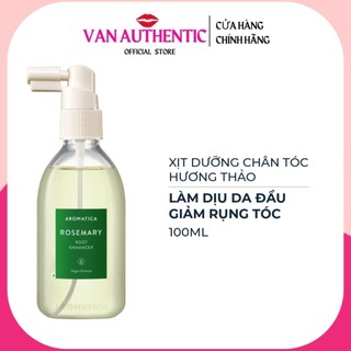 Aromatica xịt dưỡng chân tóc hương thảo rosemary root enhancer 100ml