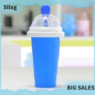 [Sllxg.vn] Bóp Cốc Tự Chế Nhanh Frozen Slushy Shake Ice Cream Maker Magic Chai