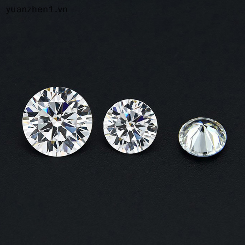 Zhen Moissanite Loose Stone để tùy chỉnh kim cương cắt tuyệt vời để làm đồ trang sức DIY VN