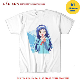 Áo thun Anime Bokuben We Never Learn Color Art ngắn tay