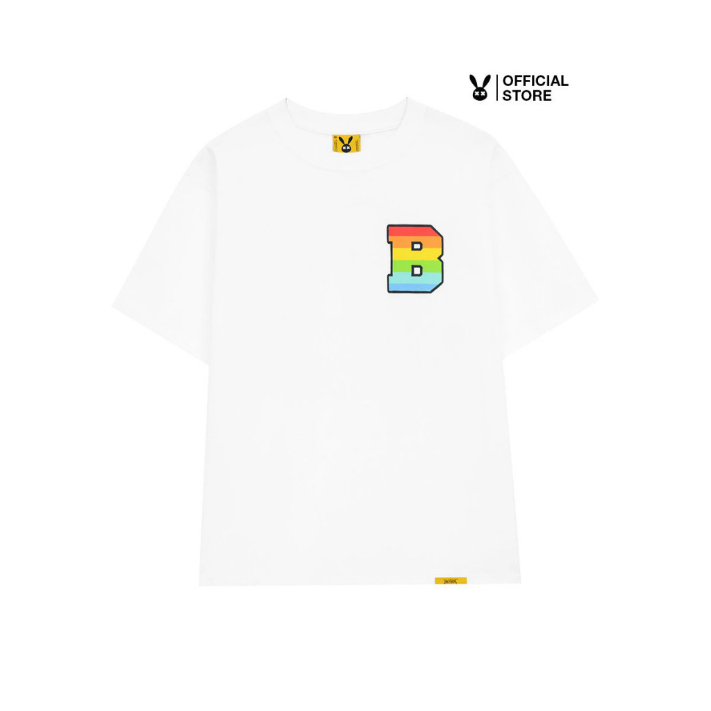 （Nóng bỏng） Áo Thun Unisex Bad Rabbit - Rabbit Rainbow Tee - Local Brand Chính Hãng