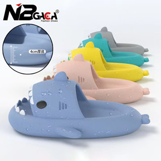 Trẻ Em / Người Lớn Cá Mập Cặp Đôi Dép Cho Bé Trai Bé Gái Giày Đi Biển Trong Nhà Và Ngoài Trời Giày Tắm Nam Chống Trượt Bằng Nữ Xăng đan Ngộ nghĩnh