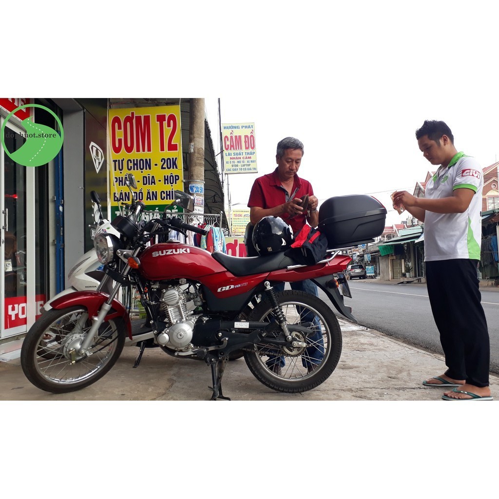 [COMBO TIẾT KIỆM] Thùng Givi B27NX Lắp Xe Suzuki GD110 (Tặng Pát Nối Gắn Baga Zin) | 27 Lít