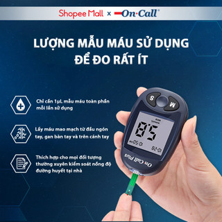 MÁY ĐO ĐƯỜNG HUYẾT ON CALL PLUS - MỸ