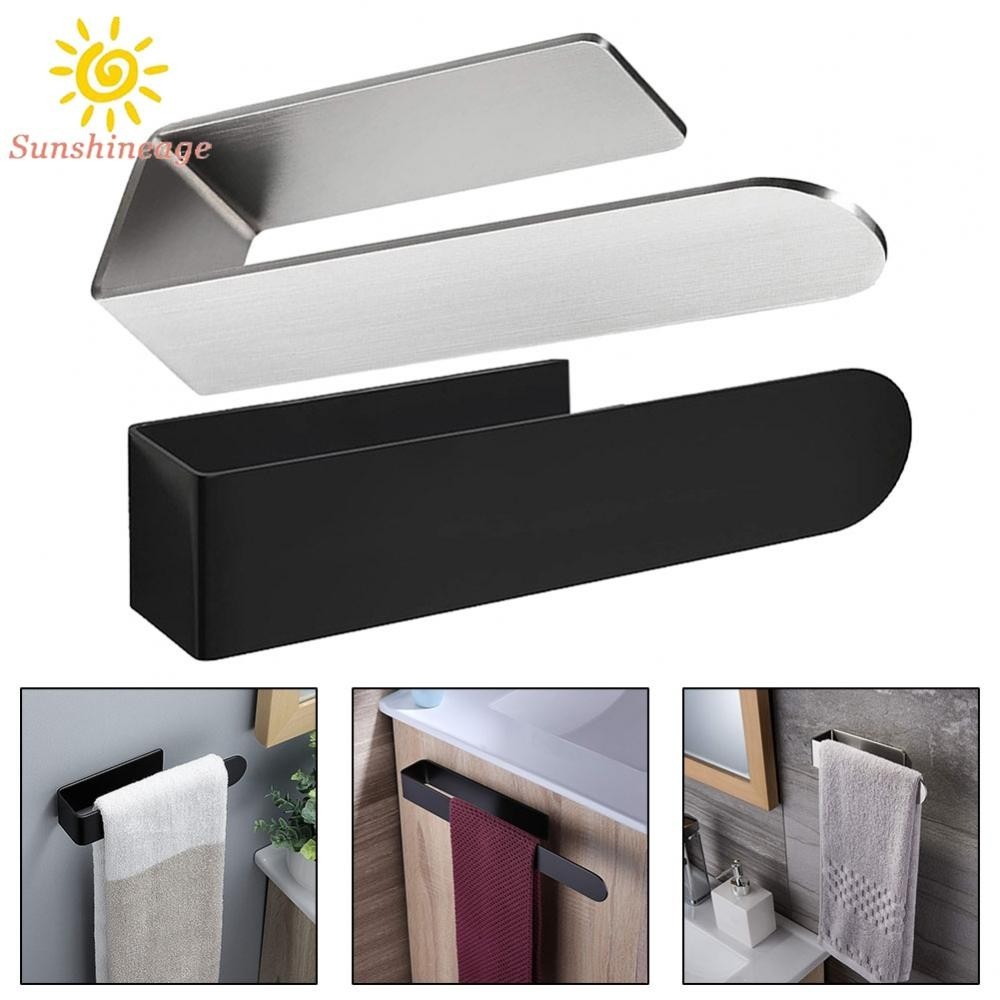 Giá đỡ khăn bằng thép không gỉ thiết kế hình chữ U sáng tạo cho phòng tắm và nhà bếp