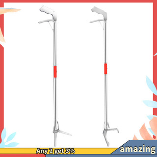 Kẹp bắt rắn di động có thể gập lại có tay cầm tiện dụng chống trượt Kìm rắn bằng thép không gỉ Dụng cụ bắt rắn
