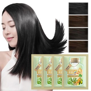 Dầu gội nhuộm tóc bong bóng 30ml Thuốc nhuộm tóc xốp gia dụng Q6N7